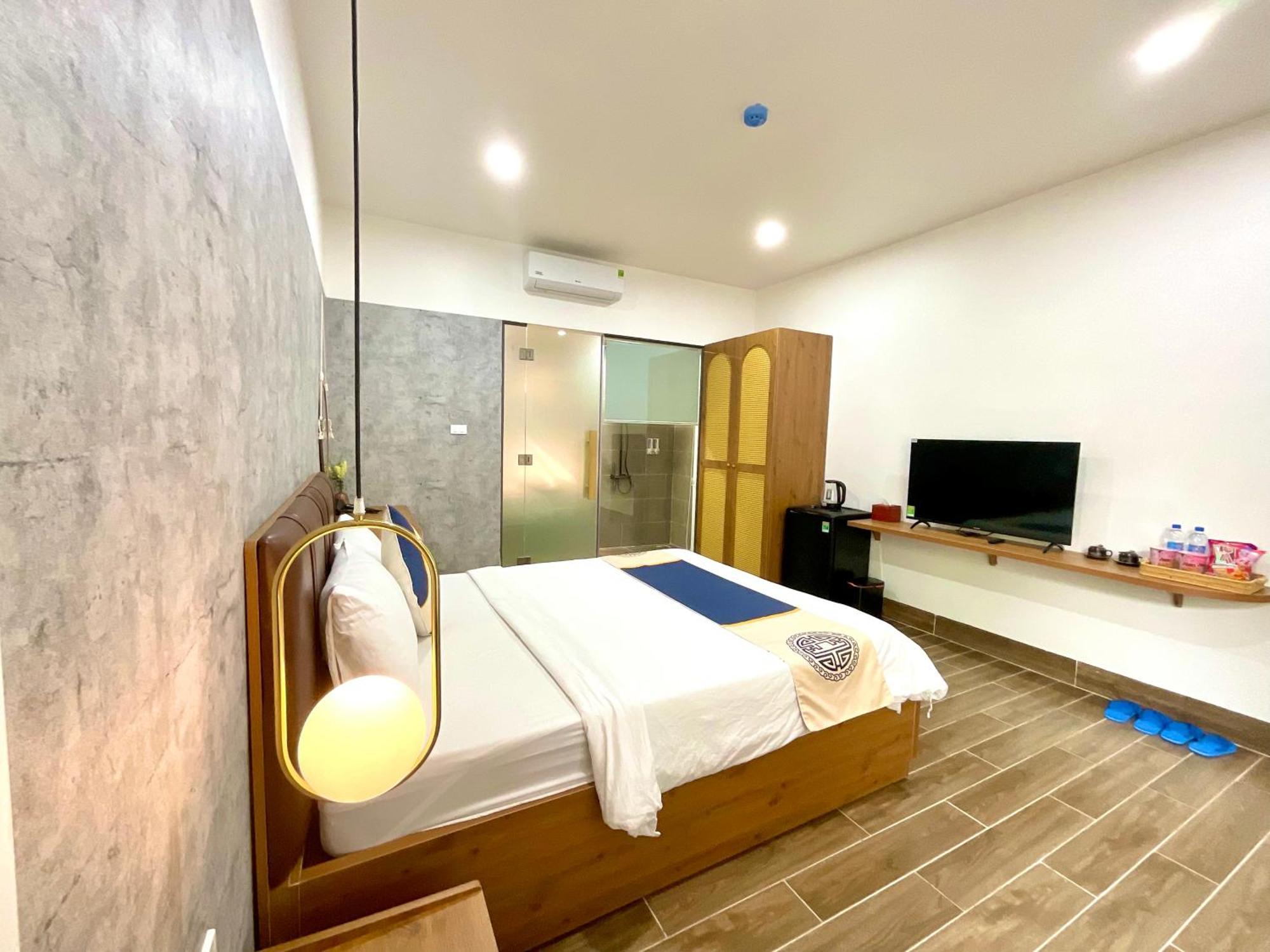 Khai Hoan Luxury Hotel Ben Cat 外观 照片